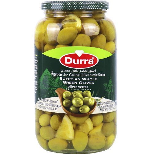 Green Olives Egyptian Durra 1400g