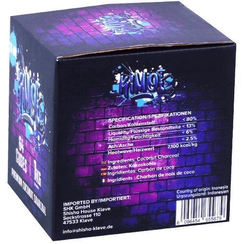 Charcoal Coco 26mm Kimo 1kg