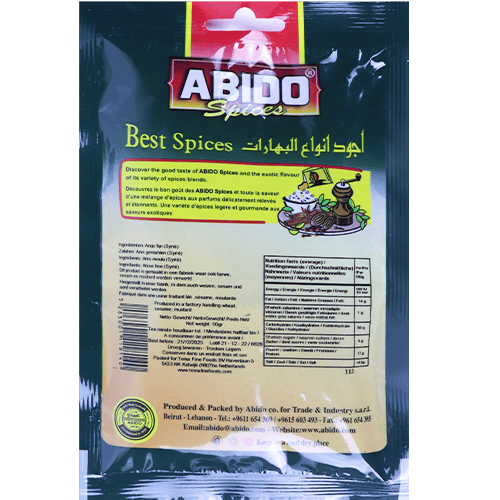 Spices Anis Ground Abido 50g