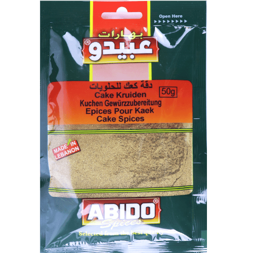 Spices Cake Abido 50g