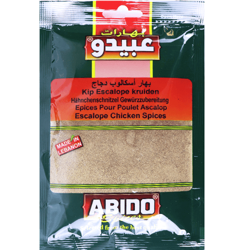Spices Chicken Escalope Abido 50g
