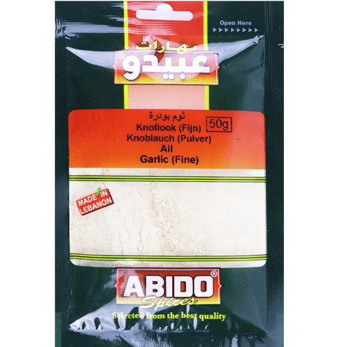 Spices Garlic Ground Abido 50g