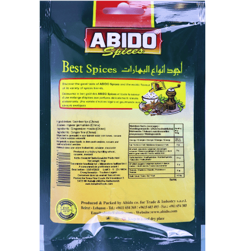 Spices Ginger Ground Abido 50g