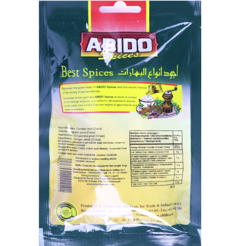 Spices Ginger Whole Abido 50g