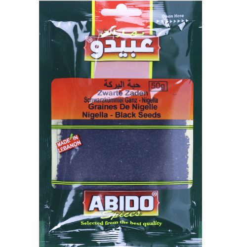Spices Nigella Seeds Abido 50g