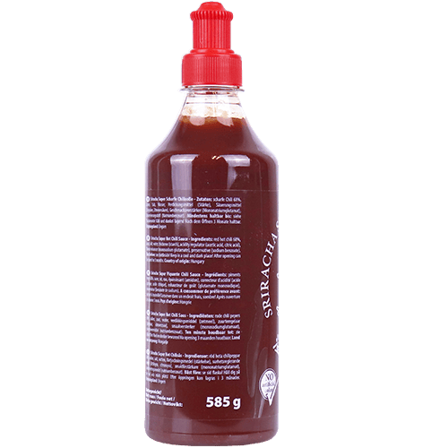 Sriracha Sauce Super Hot Chili Wendjoe 585g
