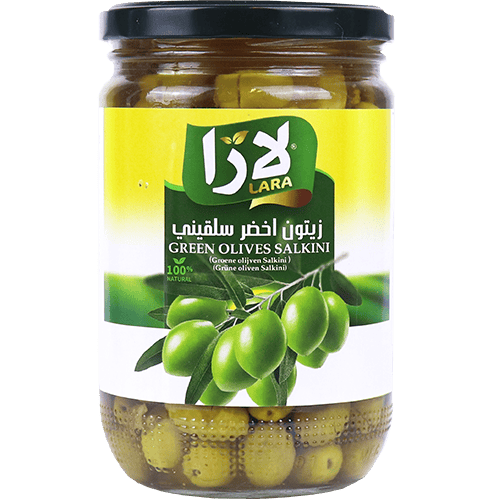 Green Olives Salkini Lara 660g