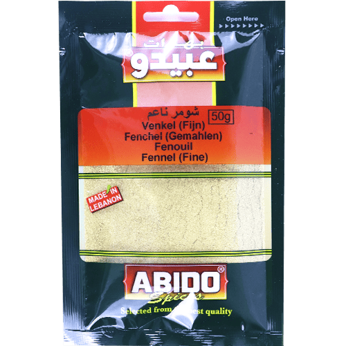 Spices Fennel Ground Abido 50g