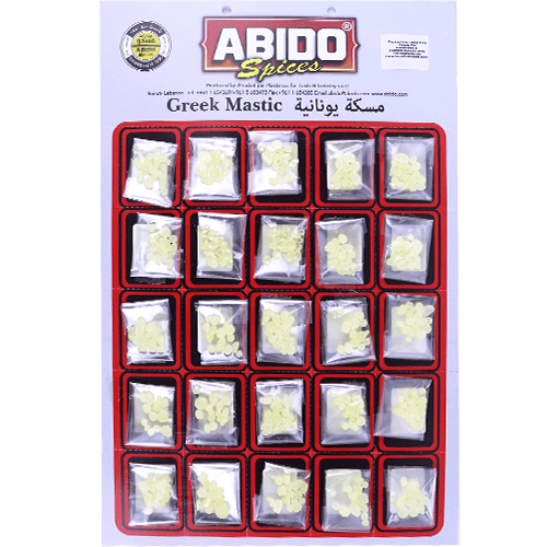 Greek Mastic Abido 25pcs