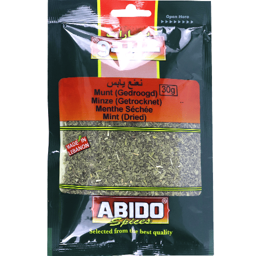 Spices Mint Dried Abido 30g