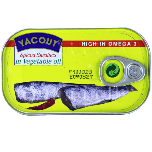 Sardines Hot Yacout 125g