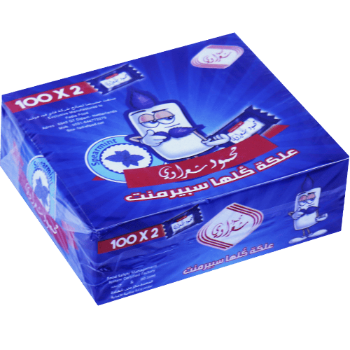 Chewing Gum Spearmint Sharawi 2x100 Pieces