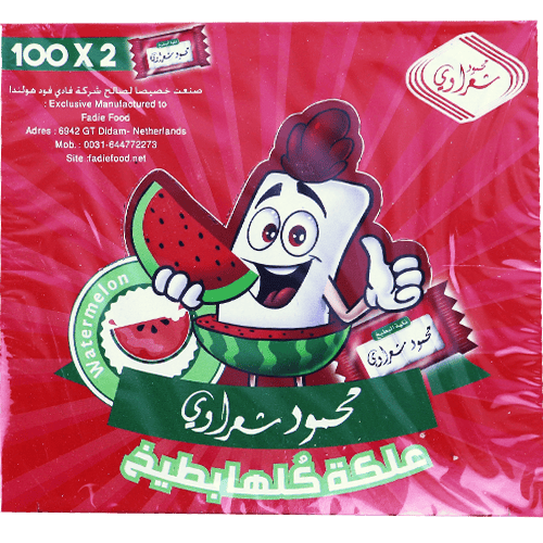 Chewing Gum Watermelon Sharawi 2x100 Pieces