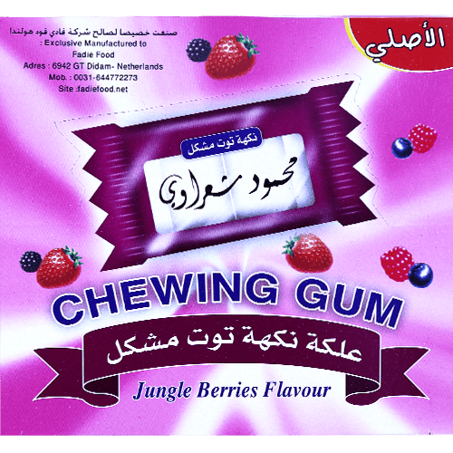 Chewing Gum Jungle Berries Sharawi 2x100 Pieces