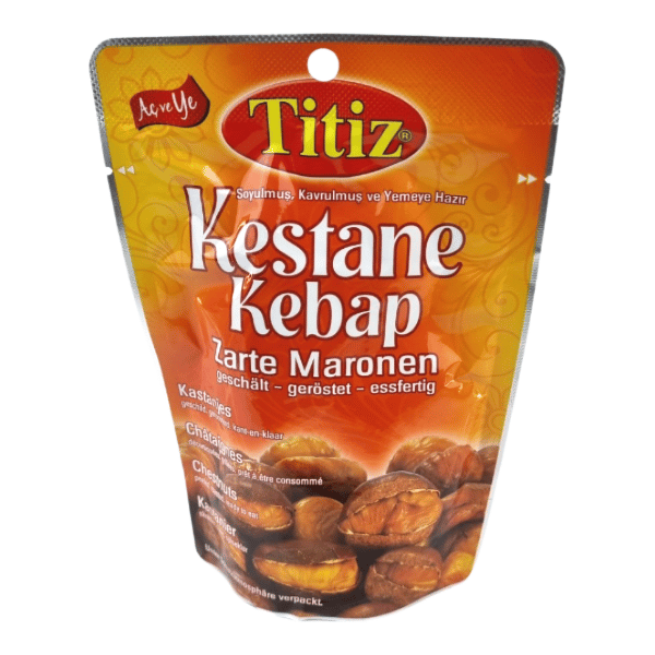 Lightly Sweetened Chestnuts Kebap Titiz 125g
