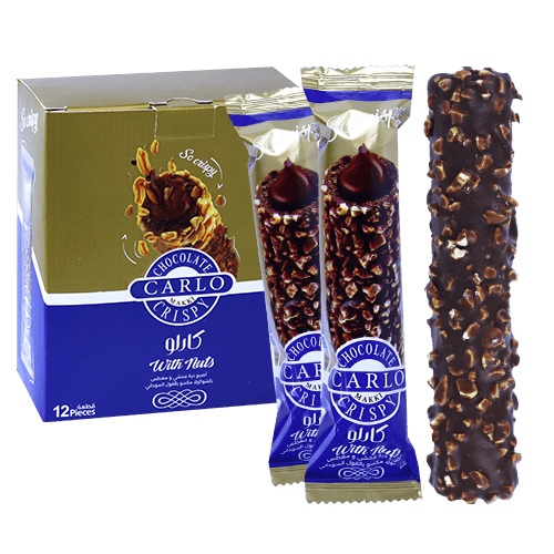 Carlo With Nuts Crispy Makki 12pcs