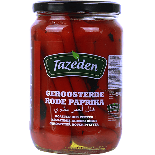 Red Grilled Paprika Tazeden 680g