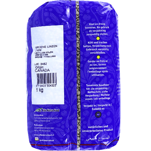 Green Lentils Macarido 1kg