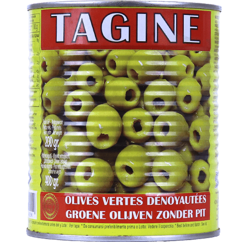 Green Olives Without Pit Tagene 800g