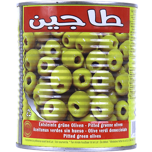 Green Olives Without Pit Tagene 800g