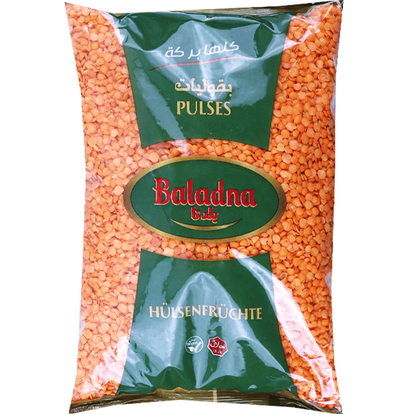 Red Split Lentils Baladna 900g