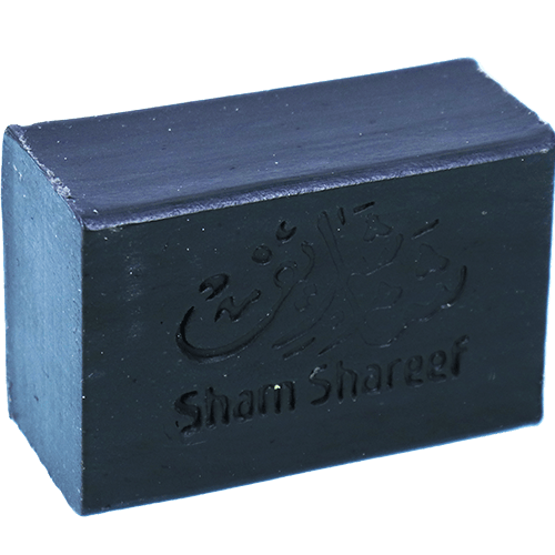 Active charcoal soap & black bean Sham Shareef 140g