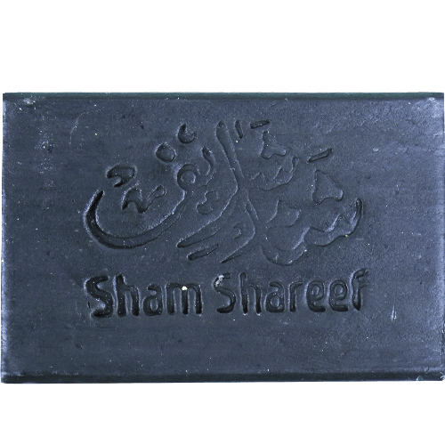 Active charcoal soap & black bean Sham Shareef 140g