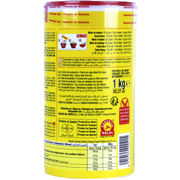 Cow Bouillon Stock Calnort 1kg