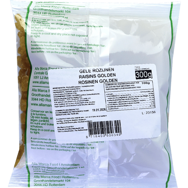 Gold Raisins Salima 300g