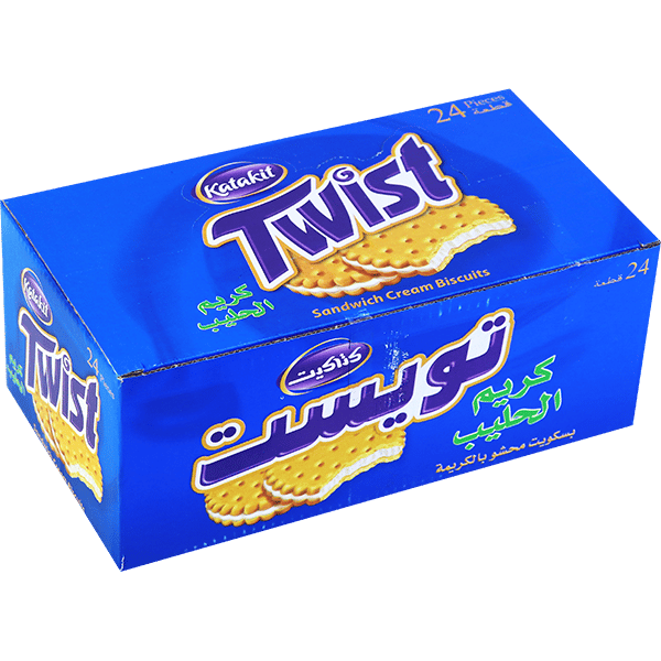 Cream Biscuits Twist Katakit 24pcs
