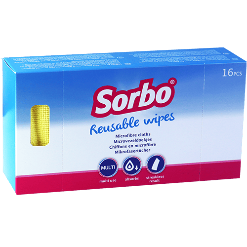 Reusable Wipes Microfiber Cloths 16Pcs