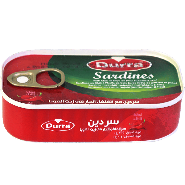 Sardines Hot AlDurra 125g