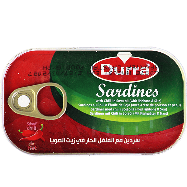 Sardines Hot AlDurra 125g