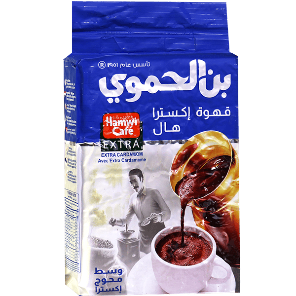 Coffee Extra Cardamom Blue AlHamwi 450g