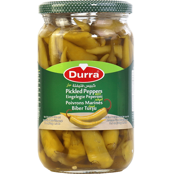 Pickled Hot Peppers AlDurra 600g