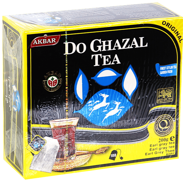 Ceylon Tea Earl Grey DoGhazal 100 Bags