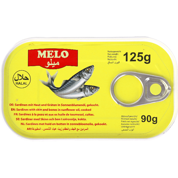 Sardines melo 125g