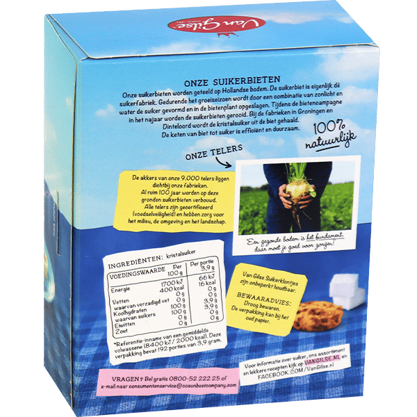 Sugar Cubes Van Gilse 750g