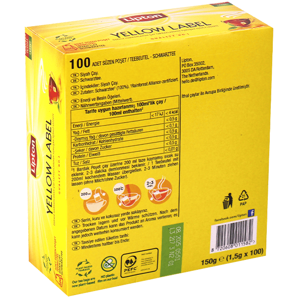 Lipton Tea 100 Bags