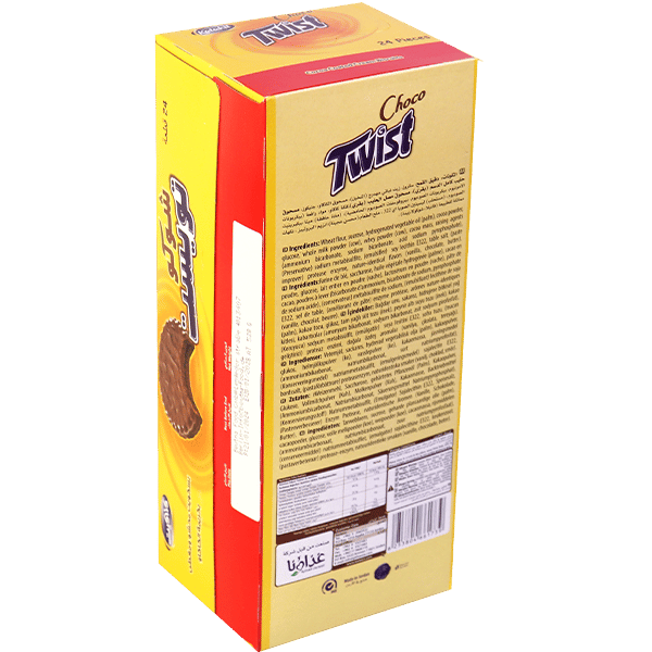 Cocoa Biscuit Choco Twist 24 Pieces