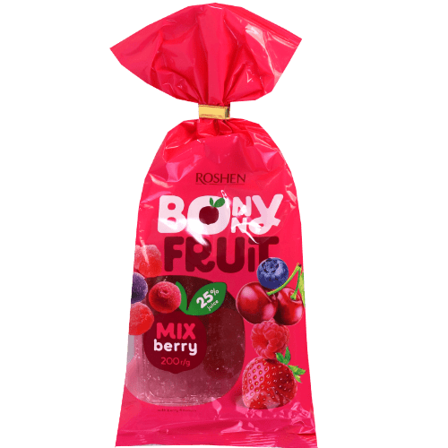 Jelly Bonny Fruit Mix Berry 200g