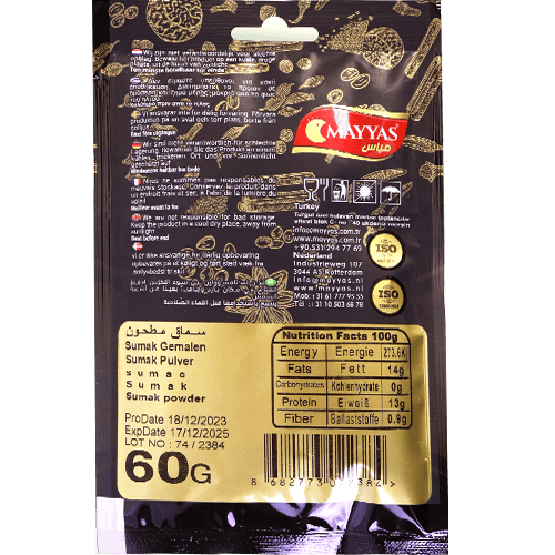 Sumac Spices Mayyas 60g