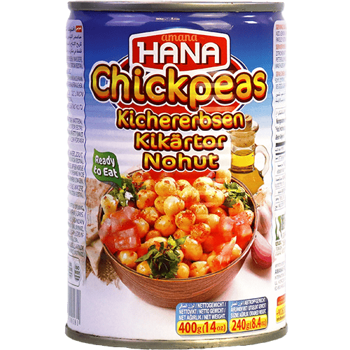 Boiled Chickpeas Hana 400g