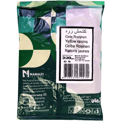 Gold Raisins Naz 300g
