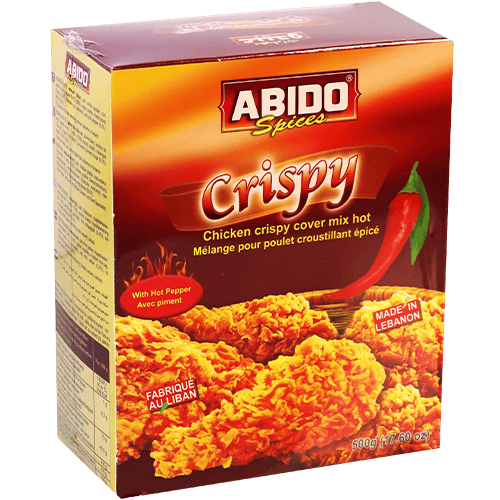 Chicken Hot Crispy Cover Mix Abido 500g