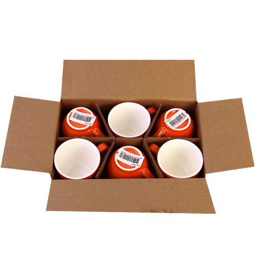 Coffee Cups Orange 6pcs
