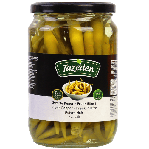 Black Pepper Pickles Tazeden 620g