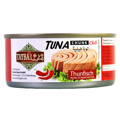 Tuna Chunks Hot Tayba 160g