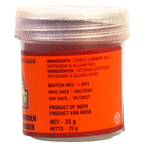 Colouring Powder Deep Orange KRG 25g