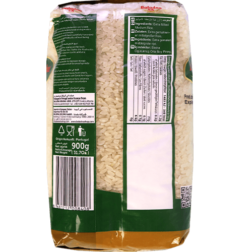 Short Rice Baladna 900g